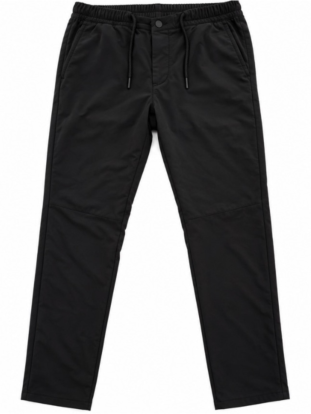 Banana Republic Stretch Men's Black Elastic Waist Performance Pants